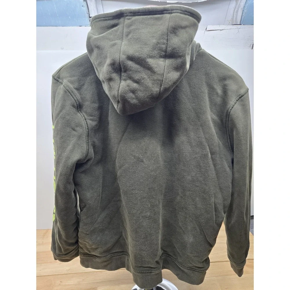 Carhartt Kids Hooded Reversible Jacket XL(18/20) Olive Green/Camo Realtree